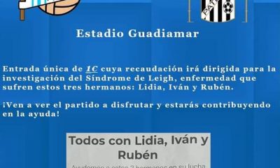 Benacazón CF y Recreativo Paterna ponen su grano de arena en la lucha contra las mitocondriales