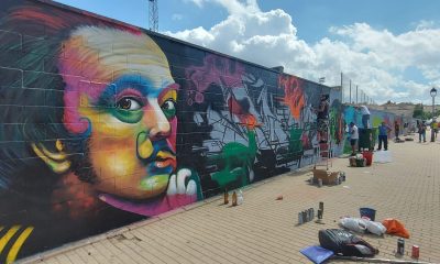 Más de 100 grafiteros llegados de toda España recuerdan a BECE en Gines