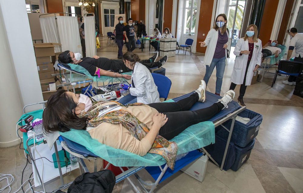 Andalucía bate el récord histórico de donaciones de sangre en 2021