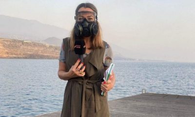 Arancha: así trabaja una reportera sevillana en el corazón de La Palma