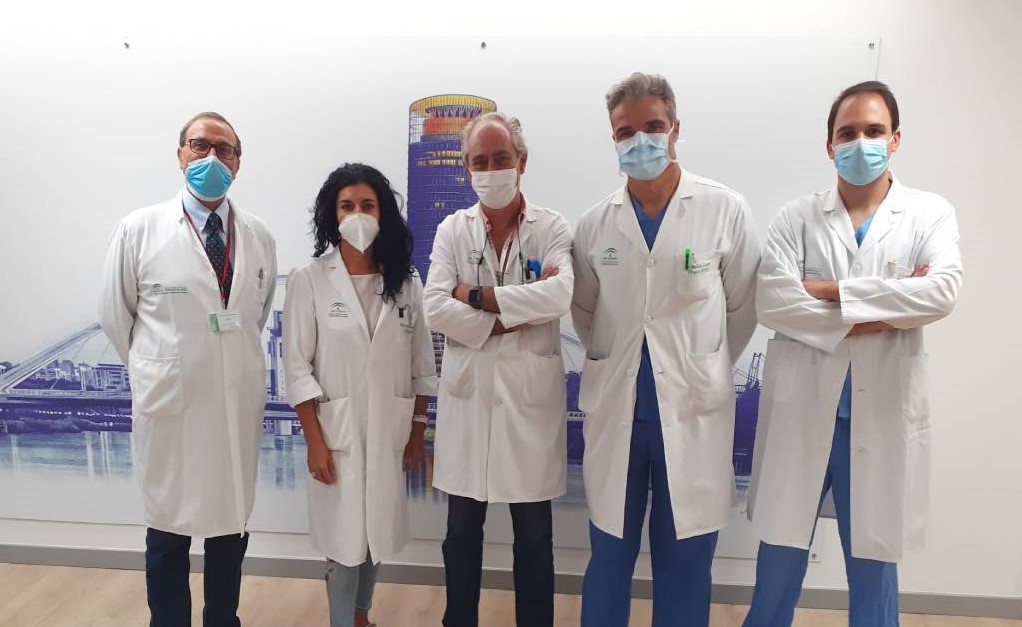 Primera intervención por laparoscopia de Andalucía de un cáncer ubicado en la cabeza del páncreas