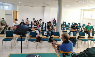 El prestigioso saxofonista Arno Bornkamp imparte una clase magistral en Guillena