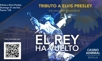 Elvis "vuelve" de la mano de la Joe Lewis Elvis Tribute Band a Tomares