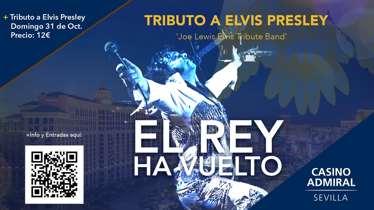 Elvis "vuelve" de la mano de la Joe Lewis Elvis Tribute Band a Tomares