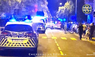 Muere un hombre de 85 años en el incendio de su piso en Sevilla