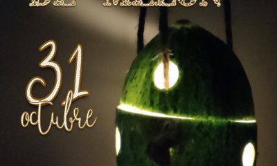 Olivares recupera sus farolillos de melón para Halloween