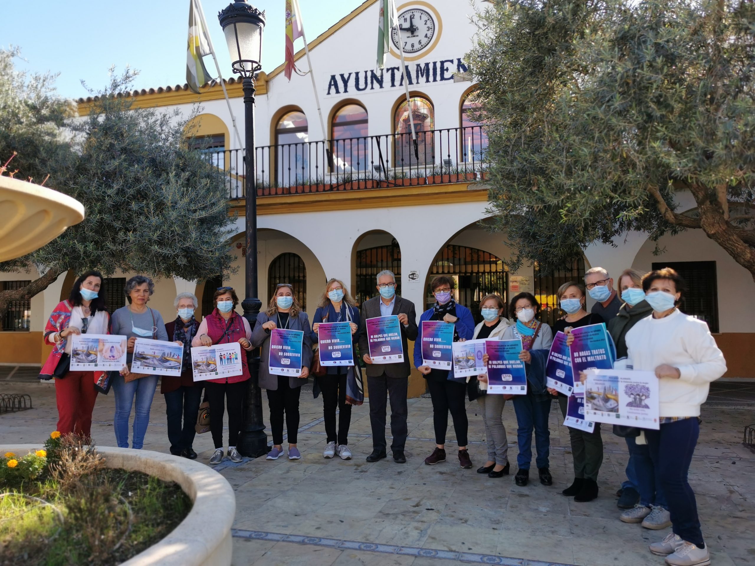 Bormujos se viste de violeta en la lucha contra la violencia de género