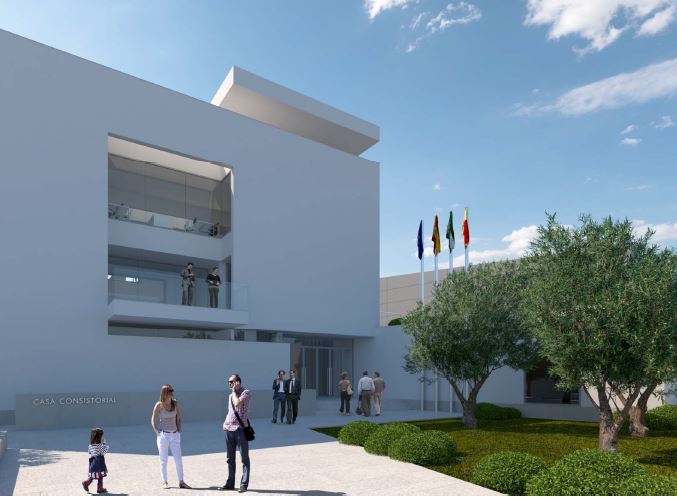 El nuevo edificio del Ayuntamiento de Gerena, el más avanzado de la provincia