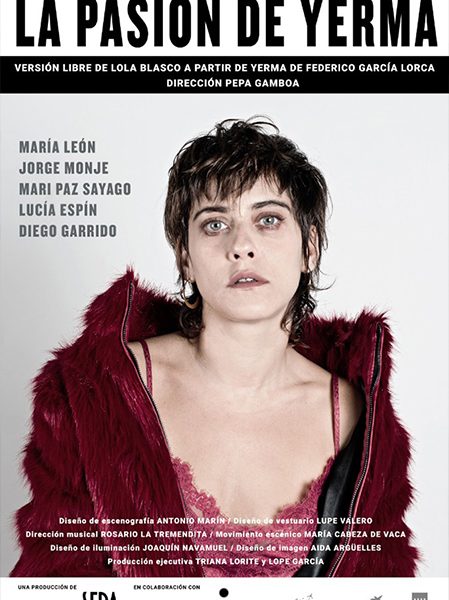 María León llega al Teatro Municipal de Arahal con Yerma