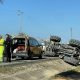 El vuelco de un tractor en la carretera de Arahal y El Coronil obliga a cortar la vía