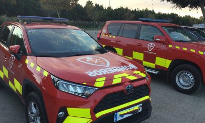 Una mujer evacuada al hospital al producirse un incendio en una finca en Alhaurín el Grande