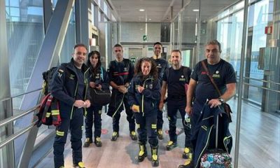 Bomberos de Málaga viajan a La Palma para ayudar en labores de limpieza y rescate por el volcán