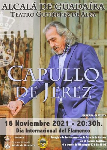 Alcalá Guadaíra conmemora el Día Mundial del Flamenco con un concierto de Capullo de Jerez