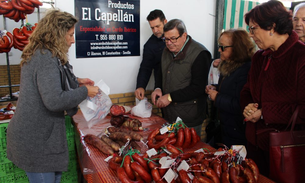 Constantina celebra la VIII Feria del Mosto y Productos ibéricos de Constantina