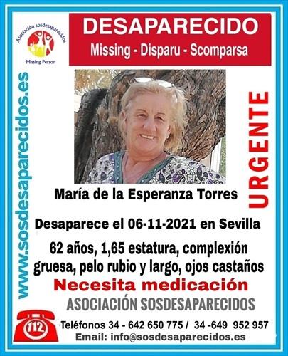 Hallan sin vida a la mujer desaparecida en Sevilla el pasado sábado