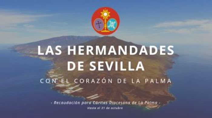 Las hermandades de Sevilla recaudan 18.500 euros para las familias de La Palma