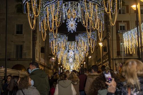Arranca la Navidad en Huelva con el encendido de casi 2,5 millones de puntos de luz led