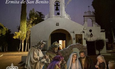 La ermita de San Benito de Castilblanco se convierte en un belén viviente