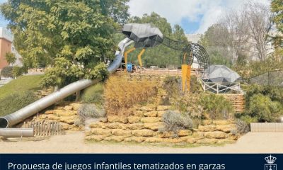 Alcalá mejorará los juegos infantiles del Parque Centro y Oromana con parte del superávit