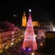El árbol de LED más alto de Europa está en Sevilla
