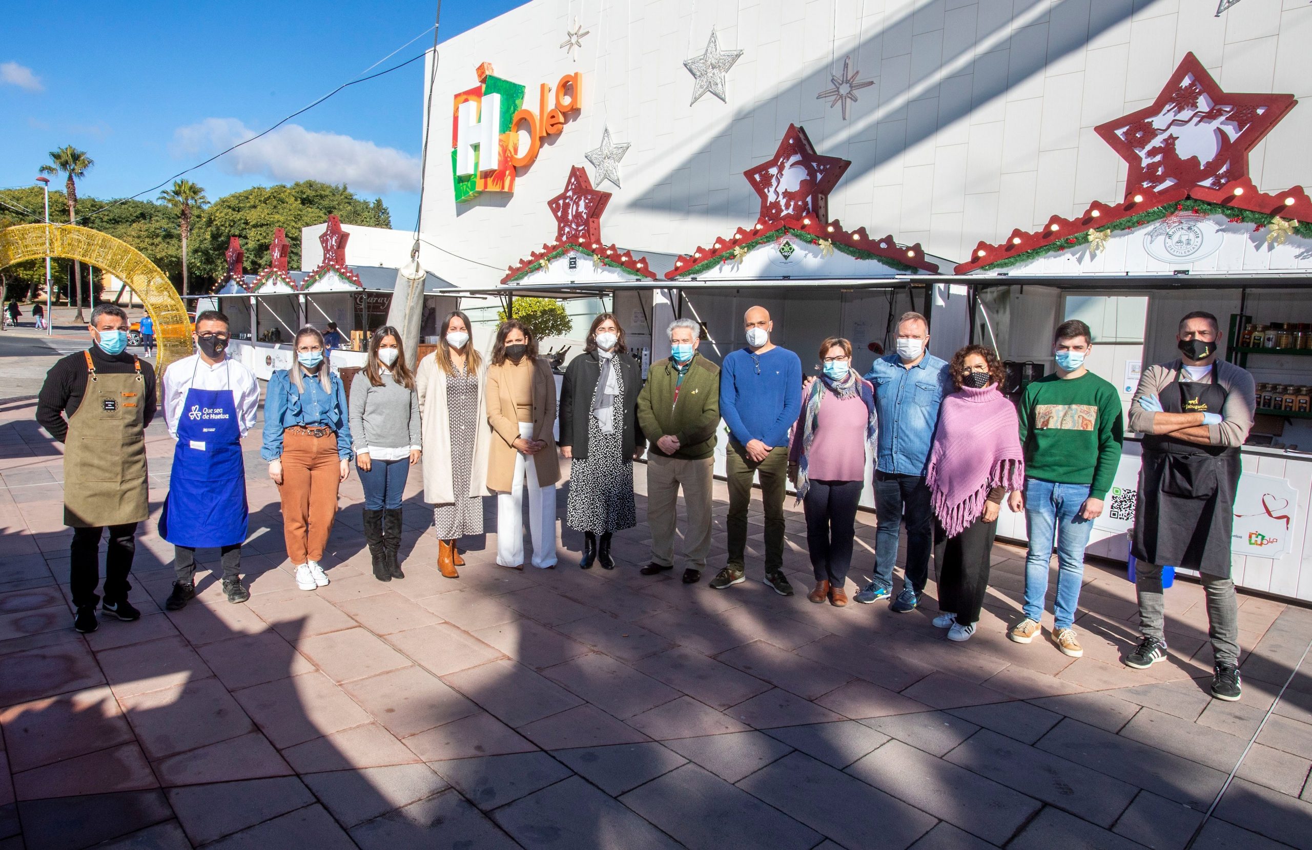 Holea acoge un mercado gourmet con productos 'made in Huelva'