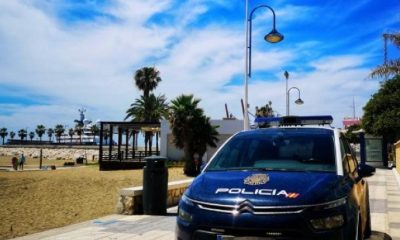 Detenido in fraganti el asaltante de un chiringuito en Málaga
