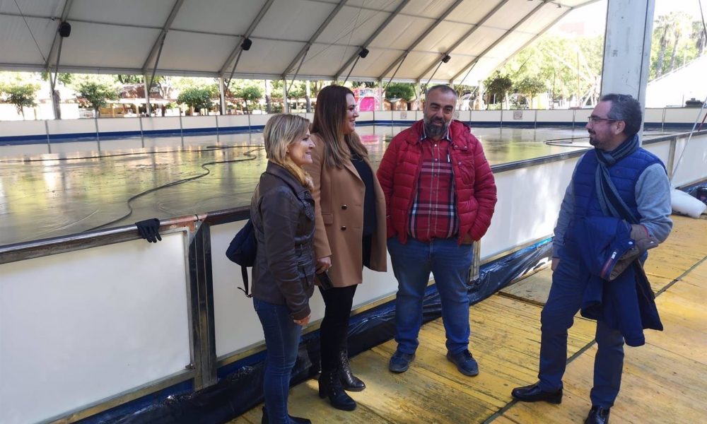 On Ice, pistas de hielo cubiertas y atracciones en El Prado de San Sebastián