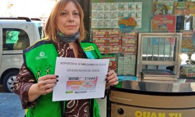 Una sevillana lleva la suerte a Tarragona y reparte 11 millones del Cuponazo