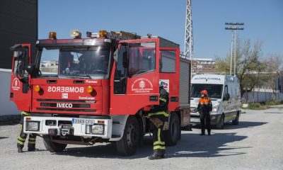 Dos heridos en el incendio de un taller de reparación de vehículos eléctricos en Córdoba