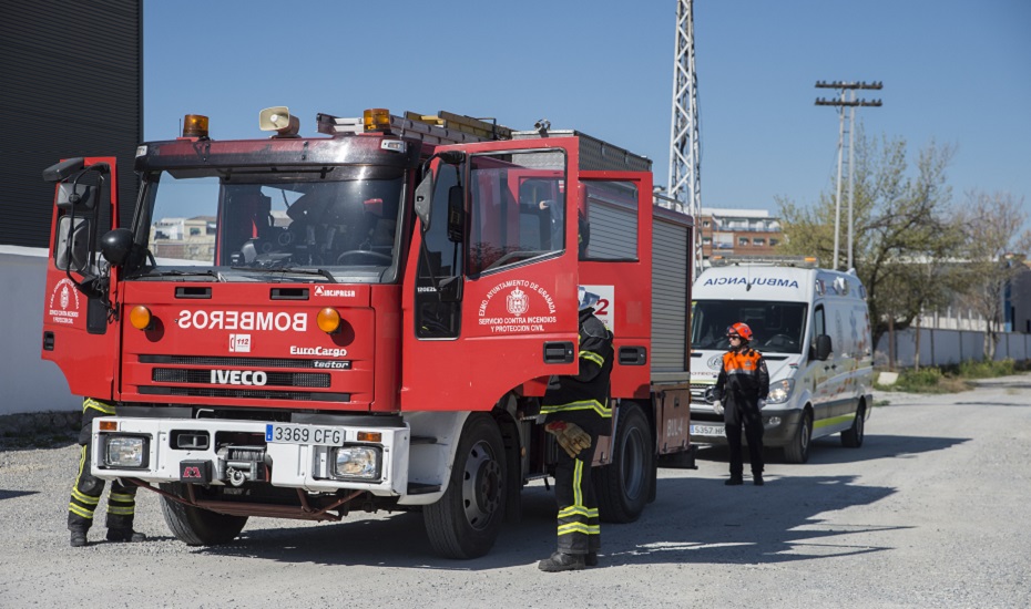 Dos heridos en el incendio de un taller de reparación de vehículos eléctricos en Córdoba