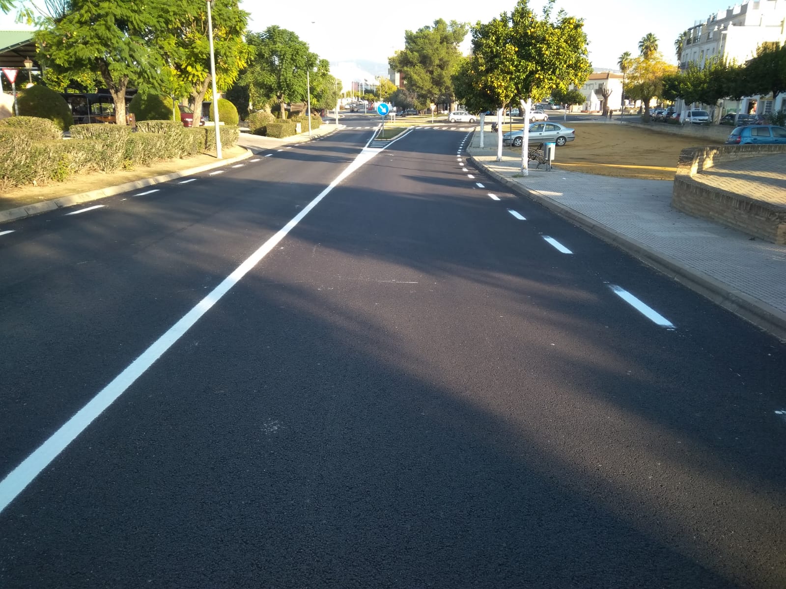 Finalizan las obras de la carretera entre Burguillos y Castilblanco