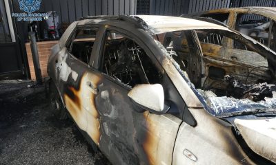 Detenido un hombre por quemar el coche de su expareja en Sevilla