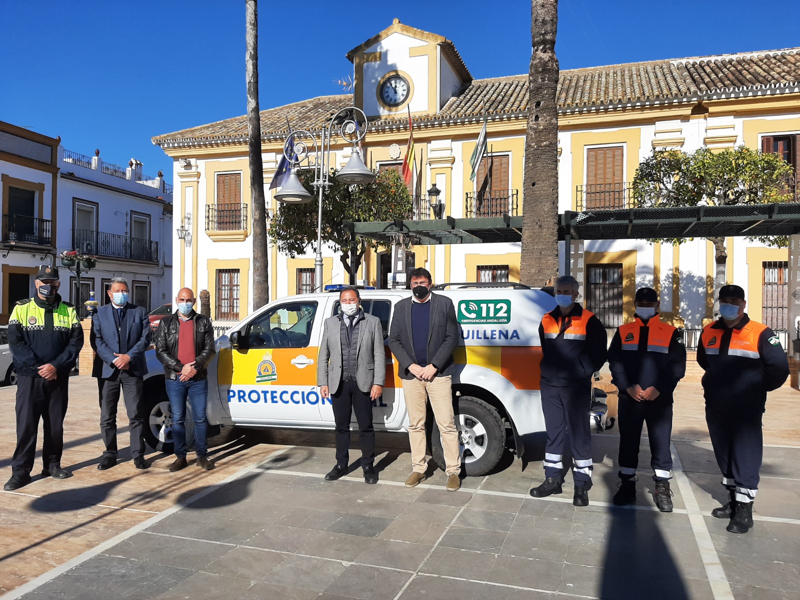 Guillena incorpora una nueva agrupación de Protección Civil