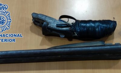 Un detenido por llevar una escopeta cargada mientras caminaba por Almería