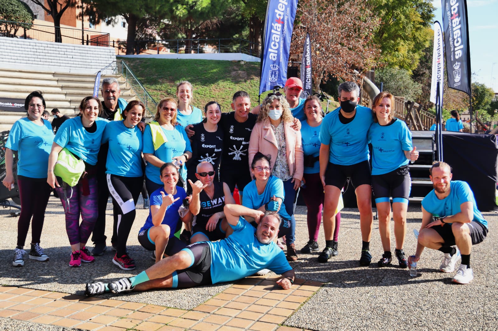 El Parque Centro de Alcalá se convierte en un gran gimnasio al aire libre