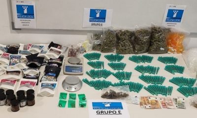 Intervienen más de un kilo de marihuana y estupefacientes de un club social en Fuengirola