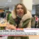 La periodista sevillana Arancha Pérez, en primera línea informativa en Ucrania