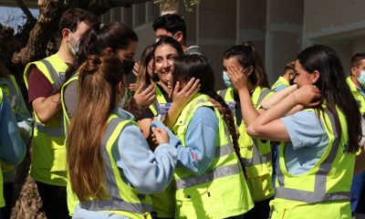 Voluntarios de SAMU parten de Gelves para atender a los refugiados en la frontera