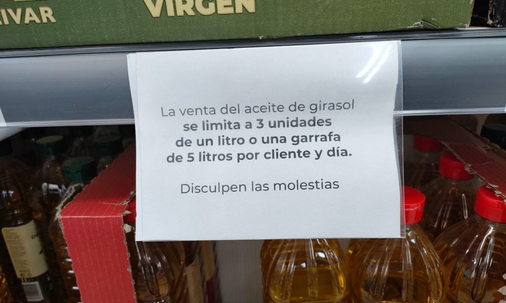 aceite girasol