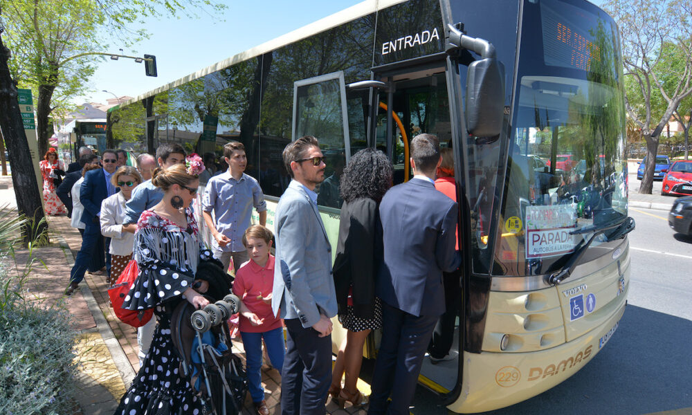 Autobus feria tomares