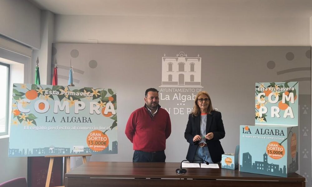 Los comercios de La Algaba regalarán 15.000 euros entre sus clientes