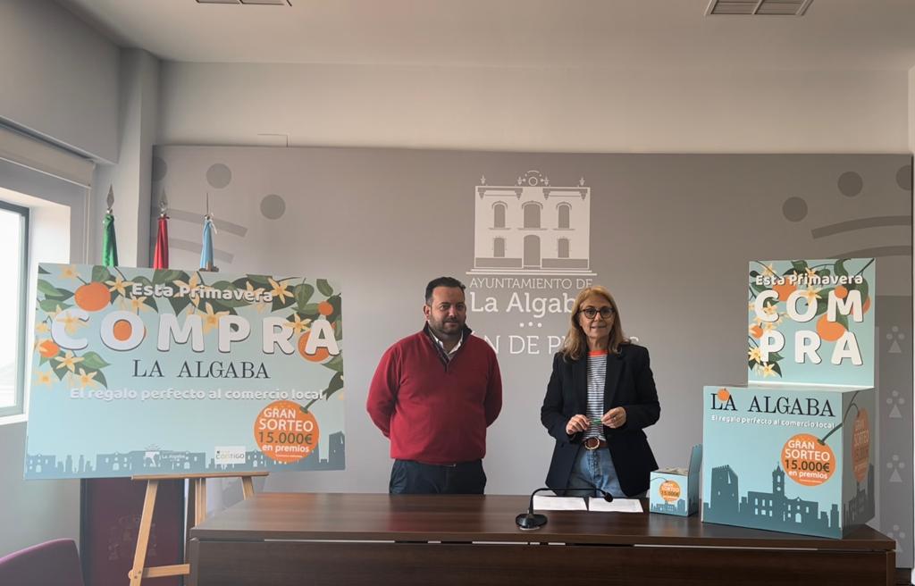 Los comercios de La Algaba regalarán 15.000 euros entre sus clientes