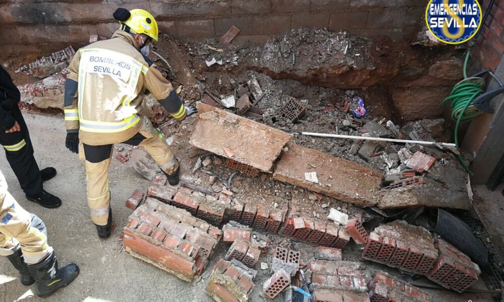 bomberos muro