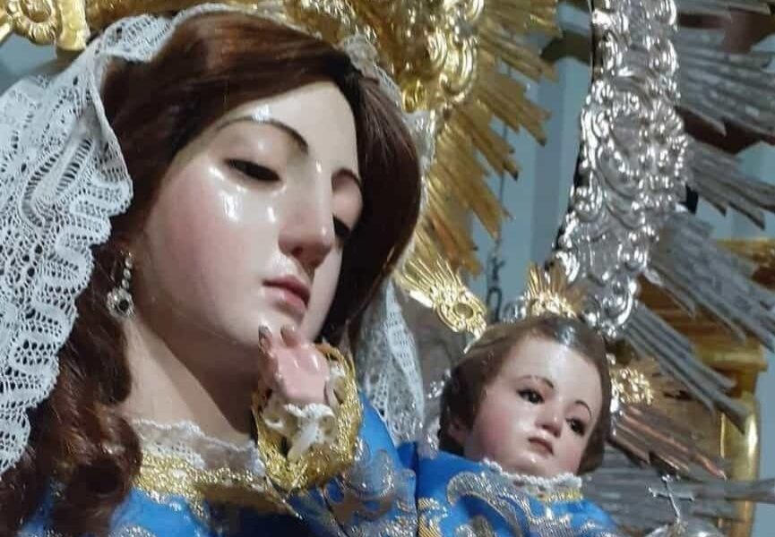 Decapitan la imagen de la virgen de la Estrella y se llevan la cabeza con la corona