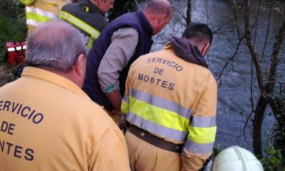 Una menor herida tras caer al cauce del río Saja