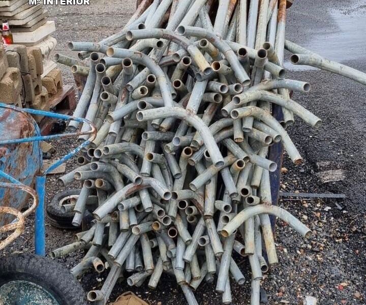 Detenidos por robo de material agrícola en fincas de Almonte y Rociana
