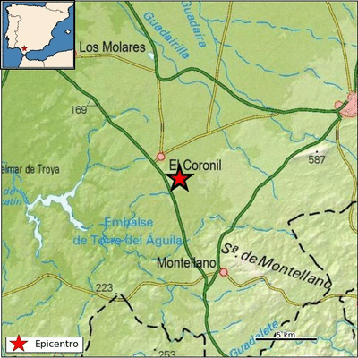 Registrado un terremoto de tres grados con epicentro en El Coronil