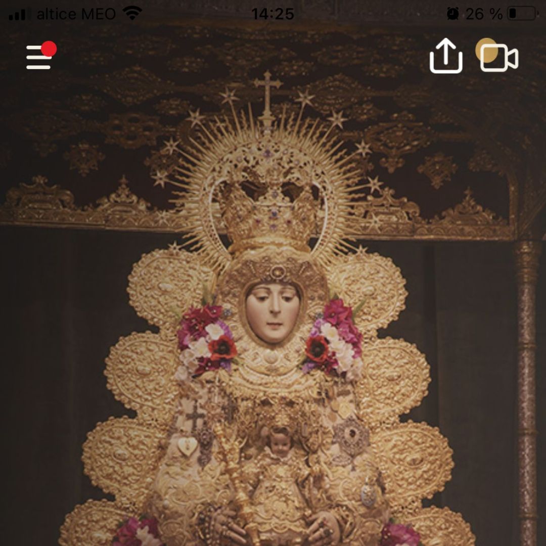 Cómo encender una vela a la Virgen del Rocío desde tu móvil - AION SUR