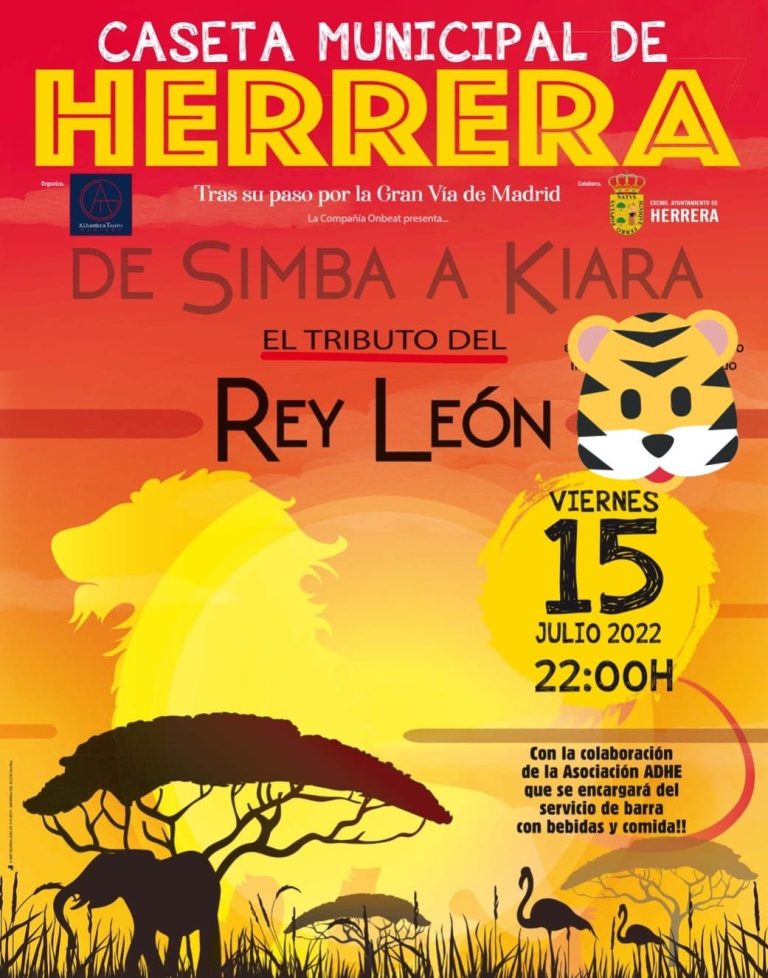'El Rey León' llega a Herrera 'El Rey León' llega a Herrera