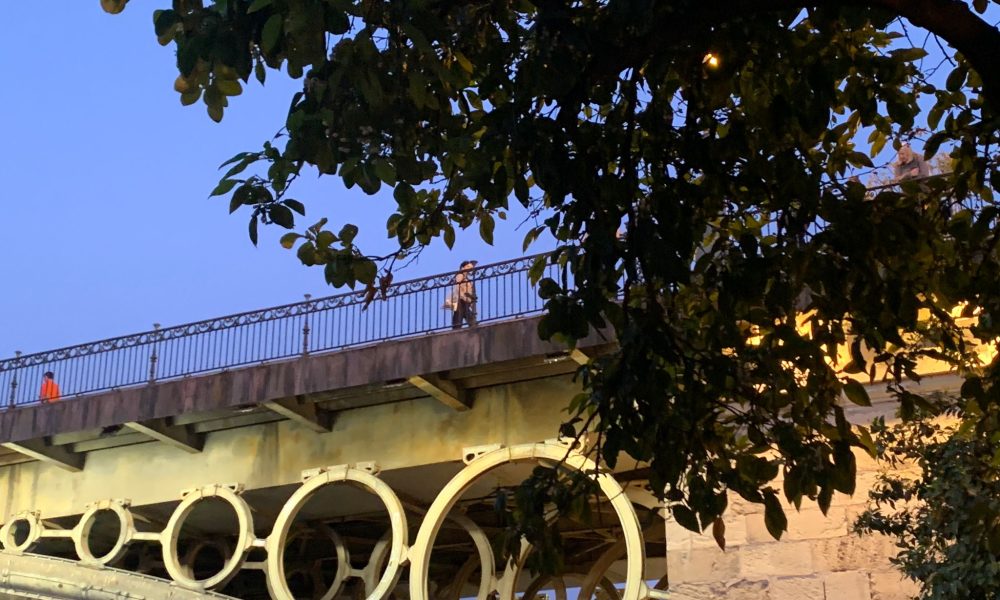 Puente triana desde abajo